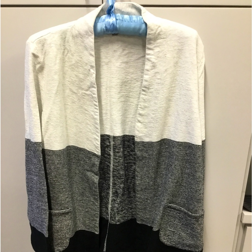 Talbots open front cardigan